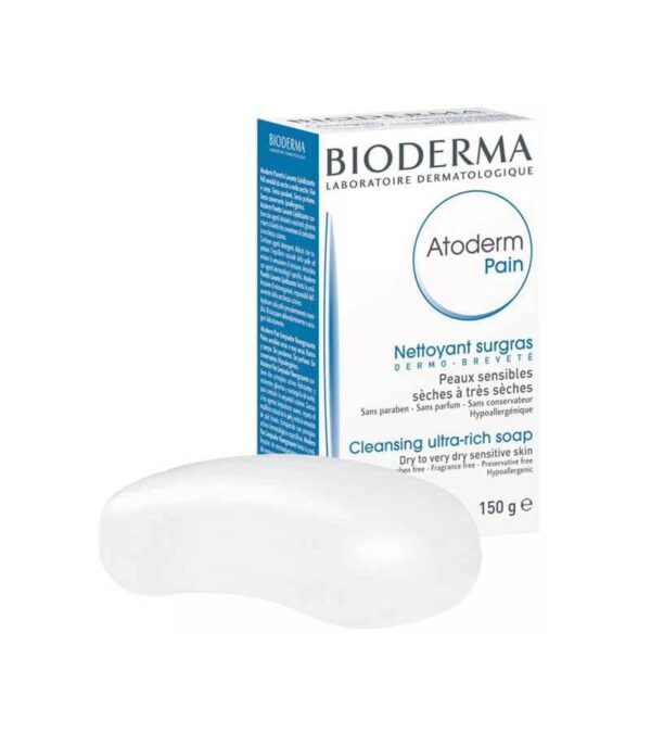 Bioderma Atoderm Pain Nettoyant Bar 150gm