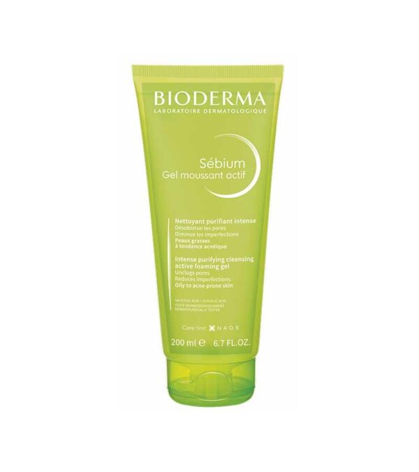 Bioderma Sebium Gel Moussant Actif 200ml