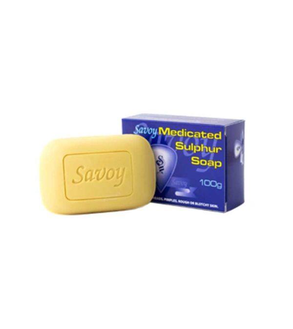 Savoy Medicated Sulphur Soap 100gm